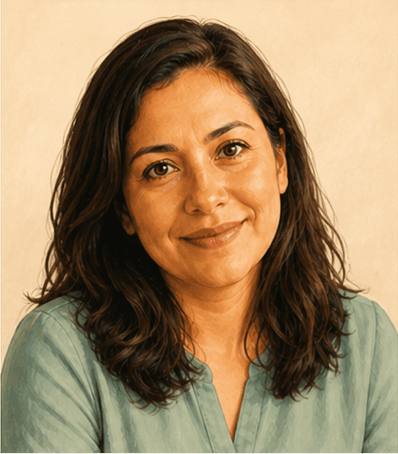 María se muestra amable